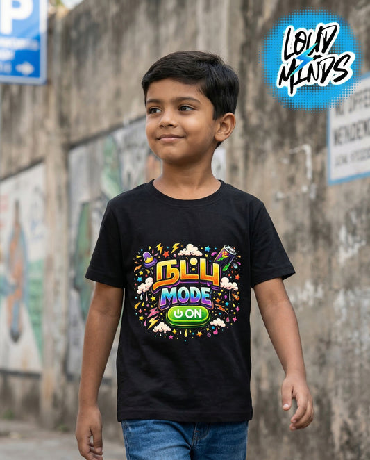 NATPU MODE ON KID TEE