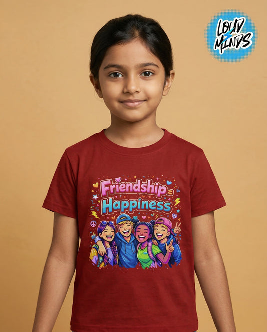 FRIENDSHIP = HAPPINESS KID TEE
