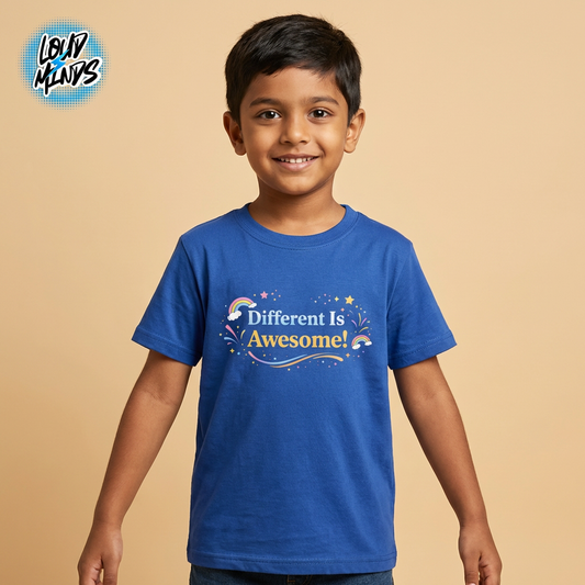 DIFFERENT IS AWESOME KID TEE