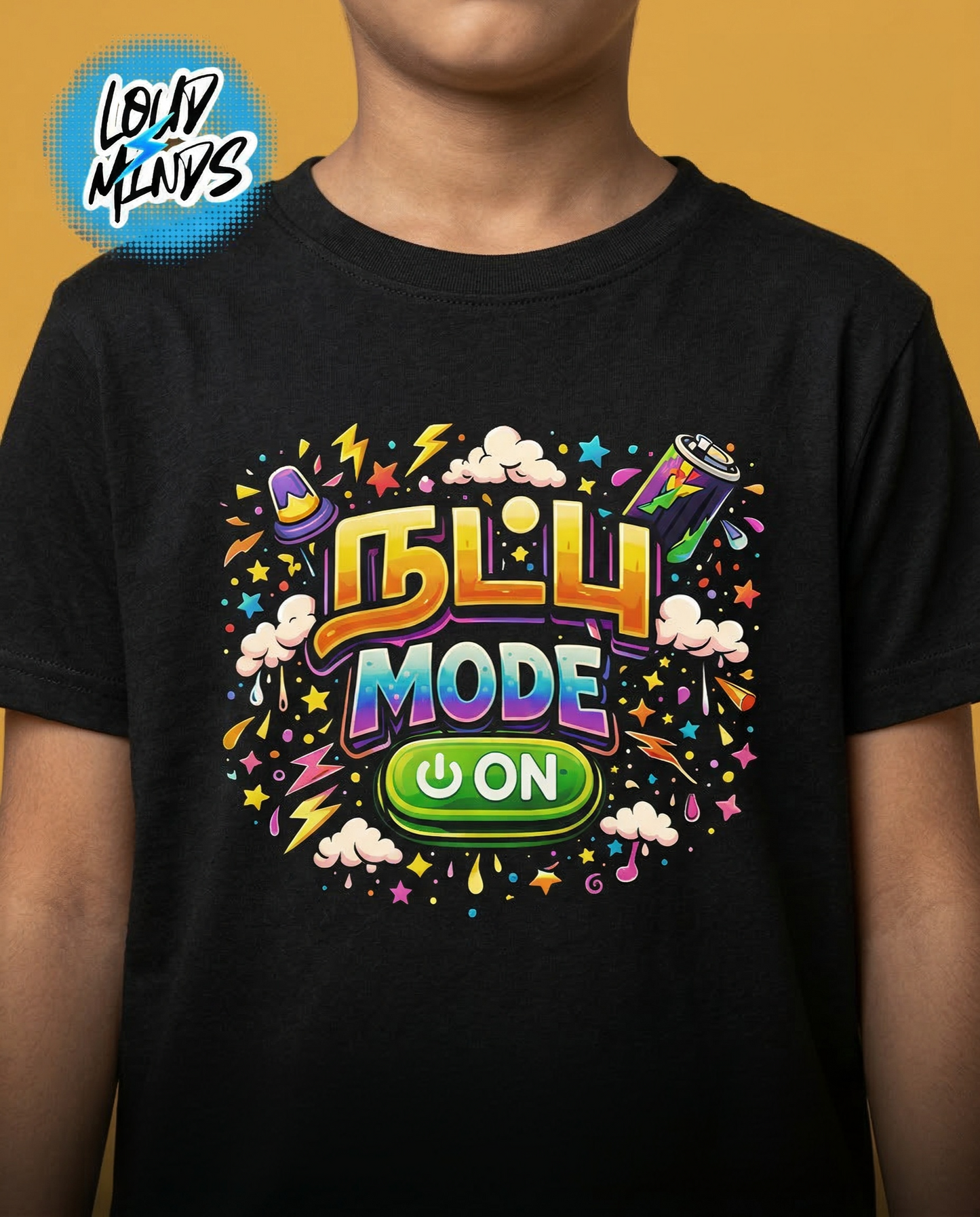 NATPU MODE ON KID TEE