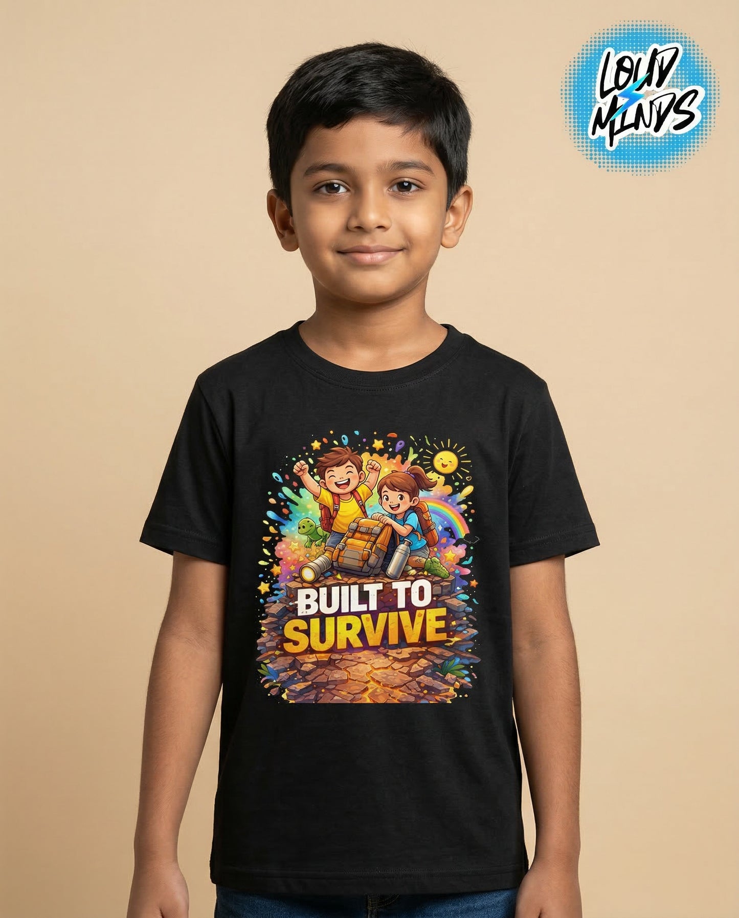 BUILT TO SURVIVE KID TEE