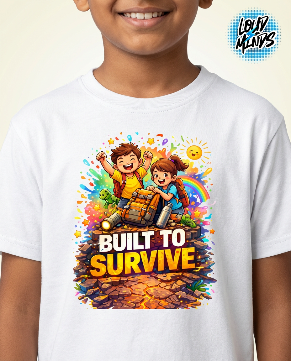 BUILT TO SURVIVE KID TEE