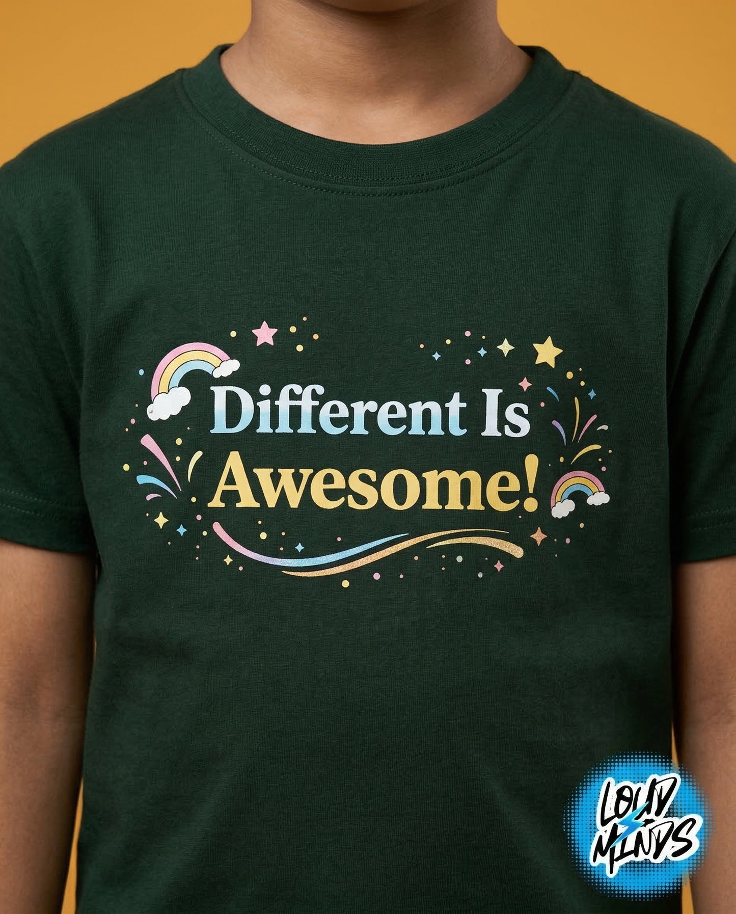 DIFFERENT IS AWESOME KID TEE