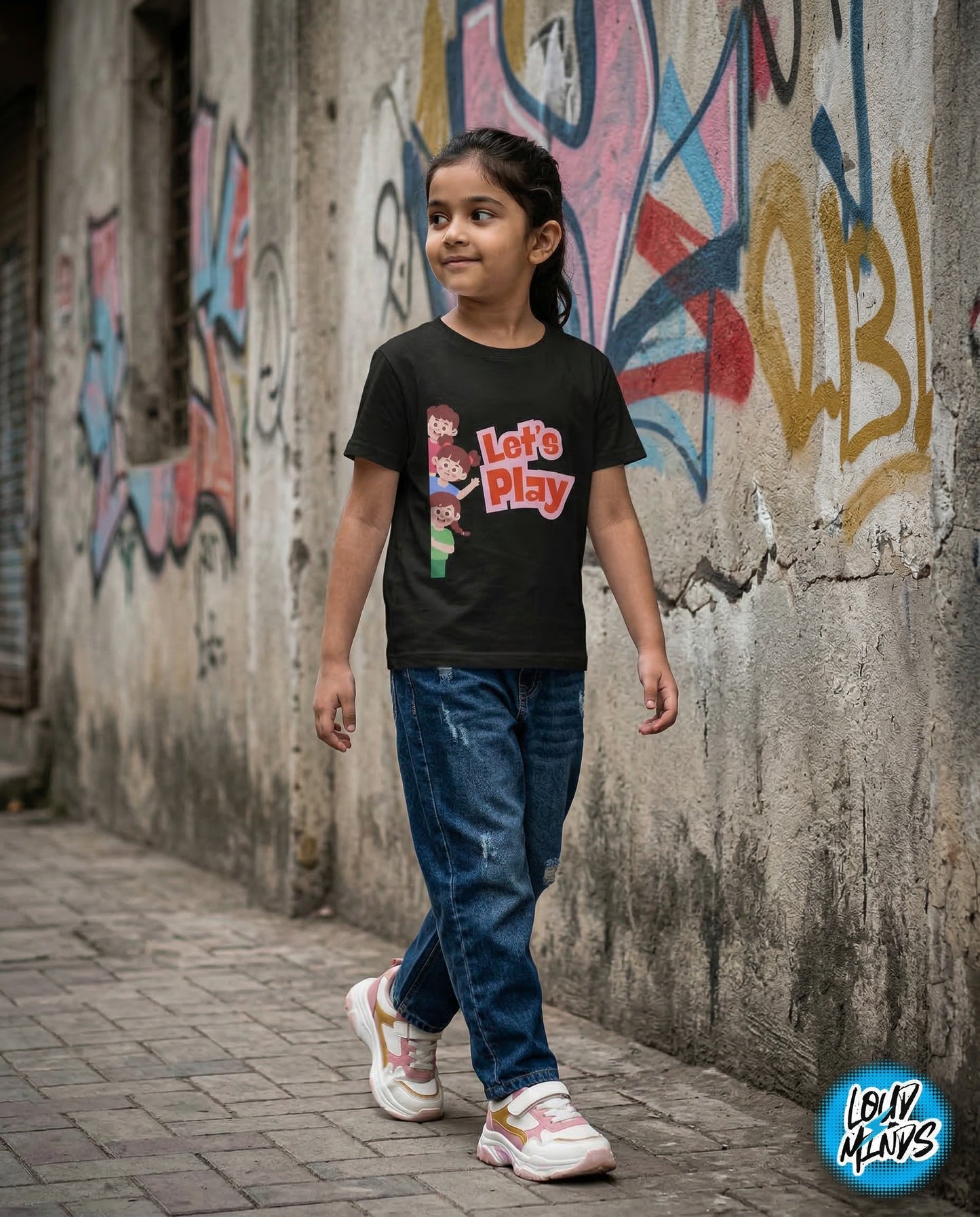 LET'S PLAY KID TEE