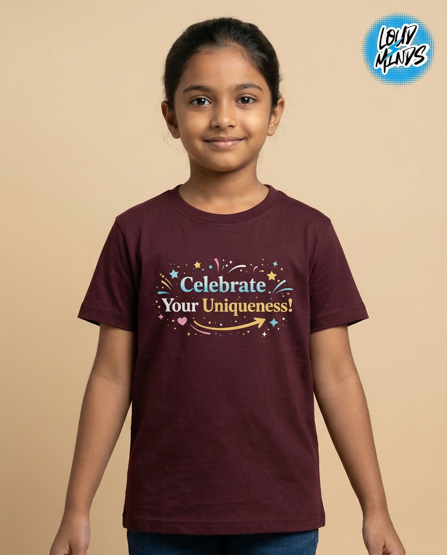 CELEBRATE YOUR UNIQUENESS KID TEE