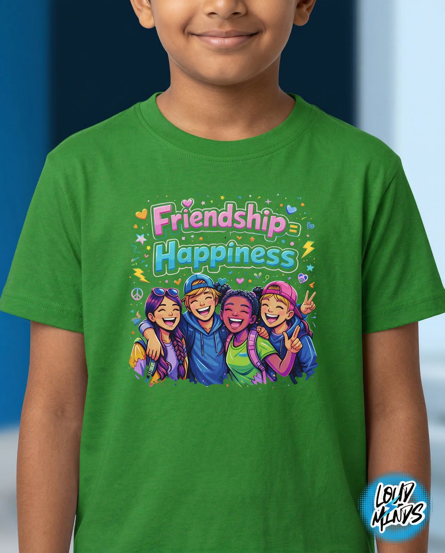FRIENDSHIP = HAPPINESS KID TEE
