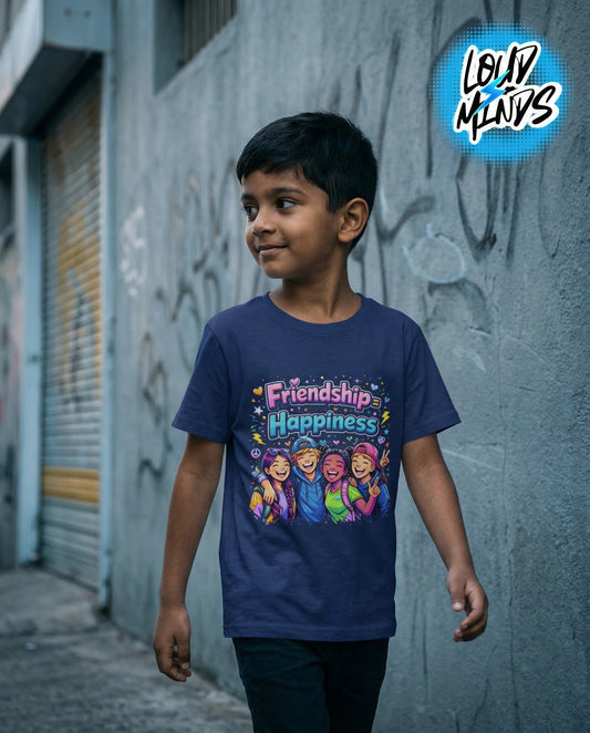 FRIENDSHIP = HAPPINESS KID TEE