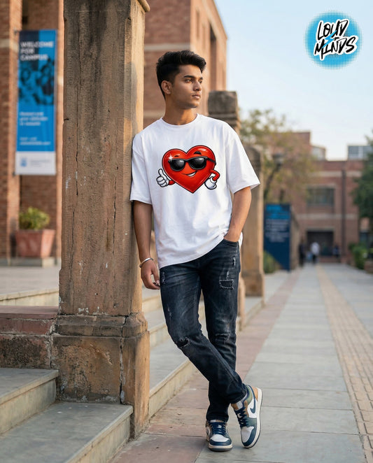 RED HEART TEE