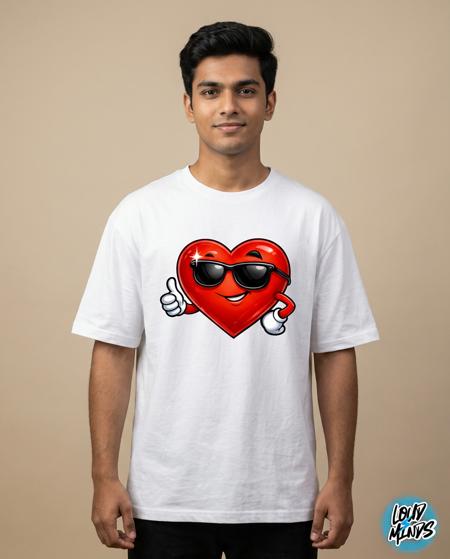 RED HEART TEE