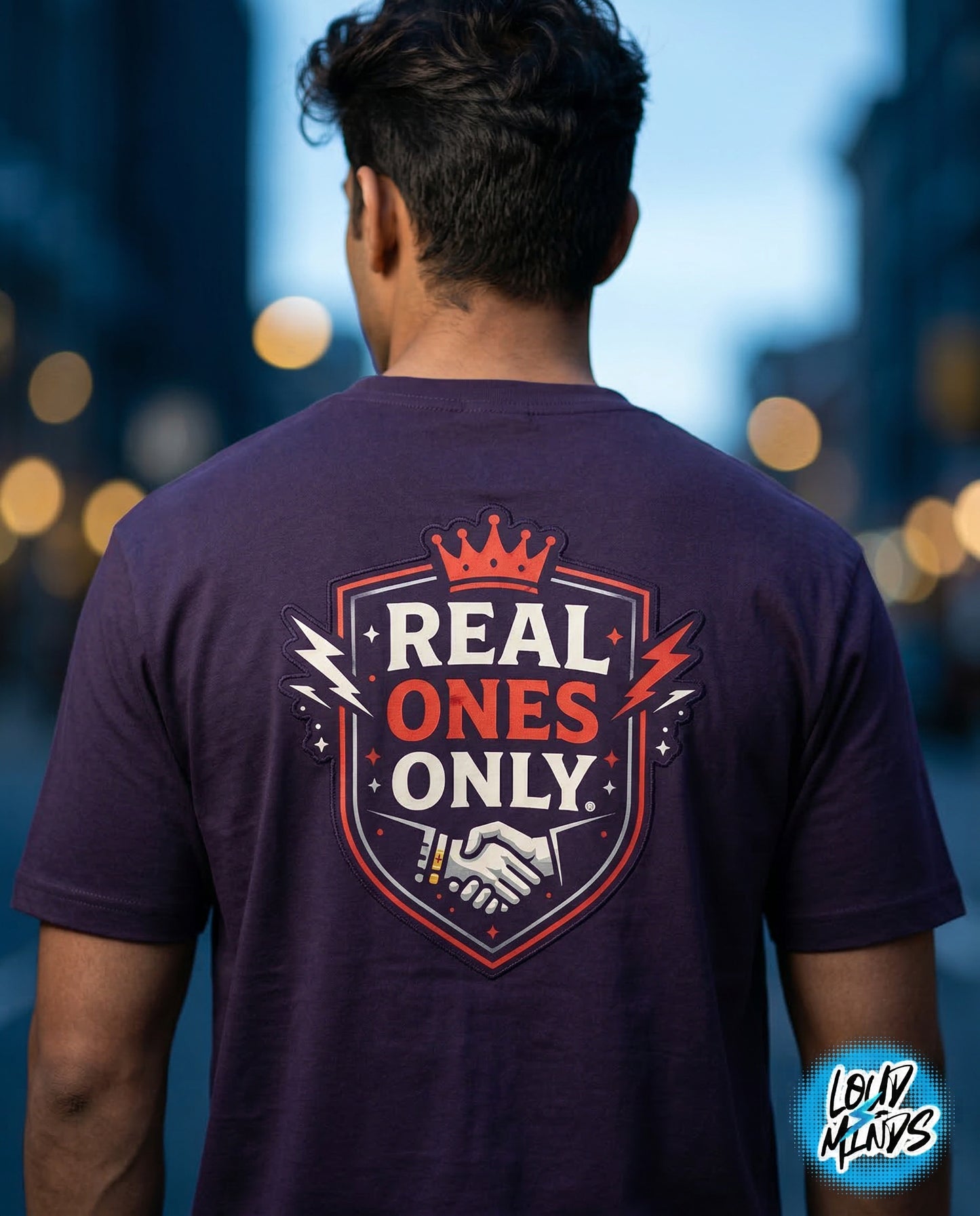 REAL ONES ONLY TEE