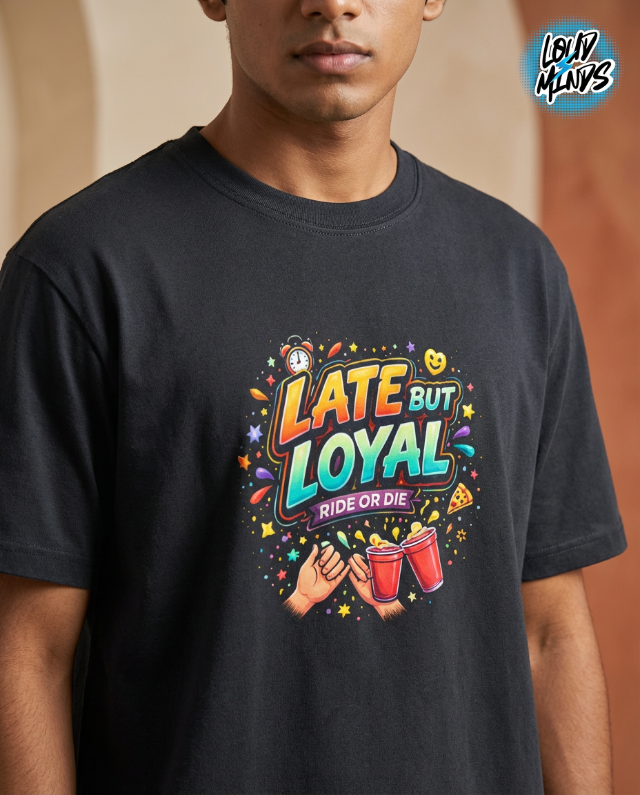 LATE BUT LOYAL TEE