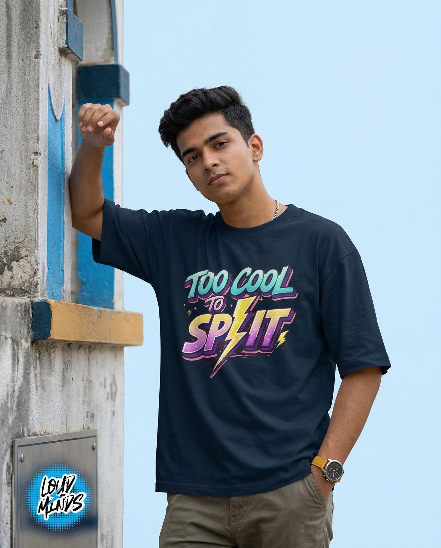 TOO COOL TO SPLIT  TEE