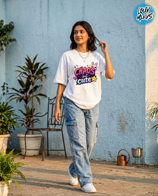 CHAOS BUT CUTE TEE