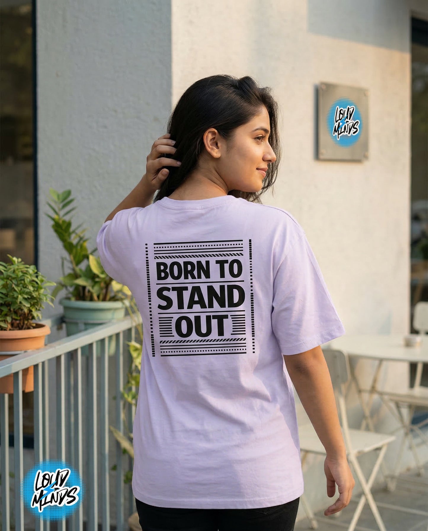 BORN TO STAND OUT TEE