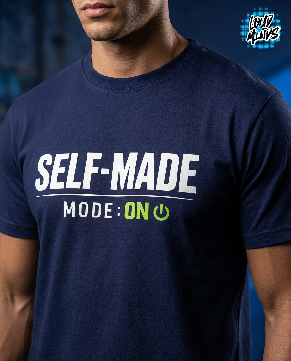 SELF MADE MODE ON TEE