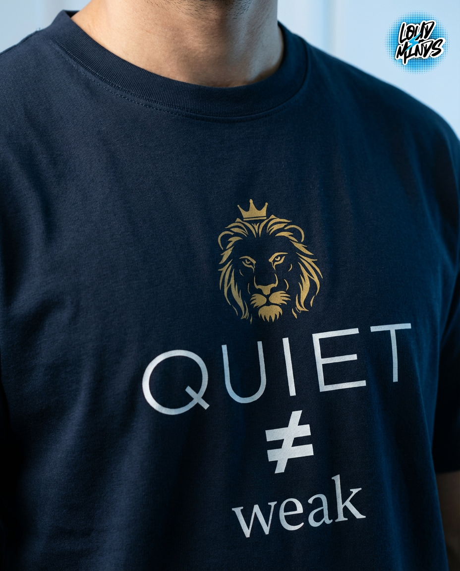 QUIET ≠ WEAK  TEE
